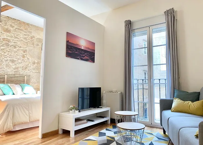 Precioso En El Casco Vello De Διαμέρισμα